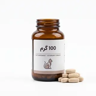 گربه دارو و مكمل مالت بيفار100 گرم