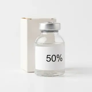 ويال دکستروز 50% نيم ليتري
